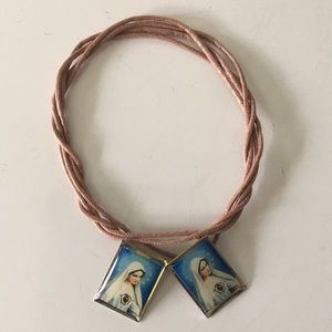 Leather Scapular Maria’s Heart